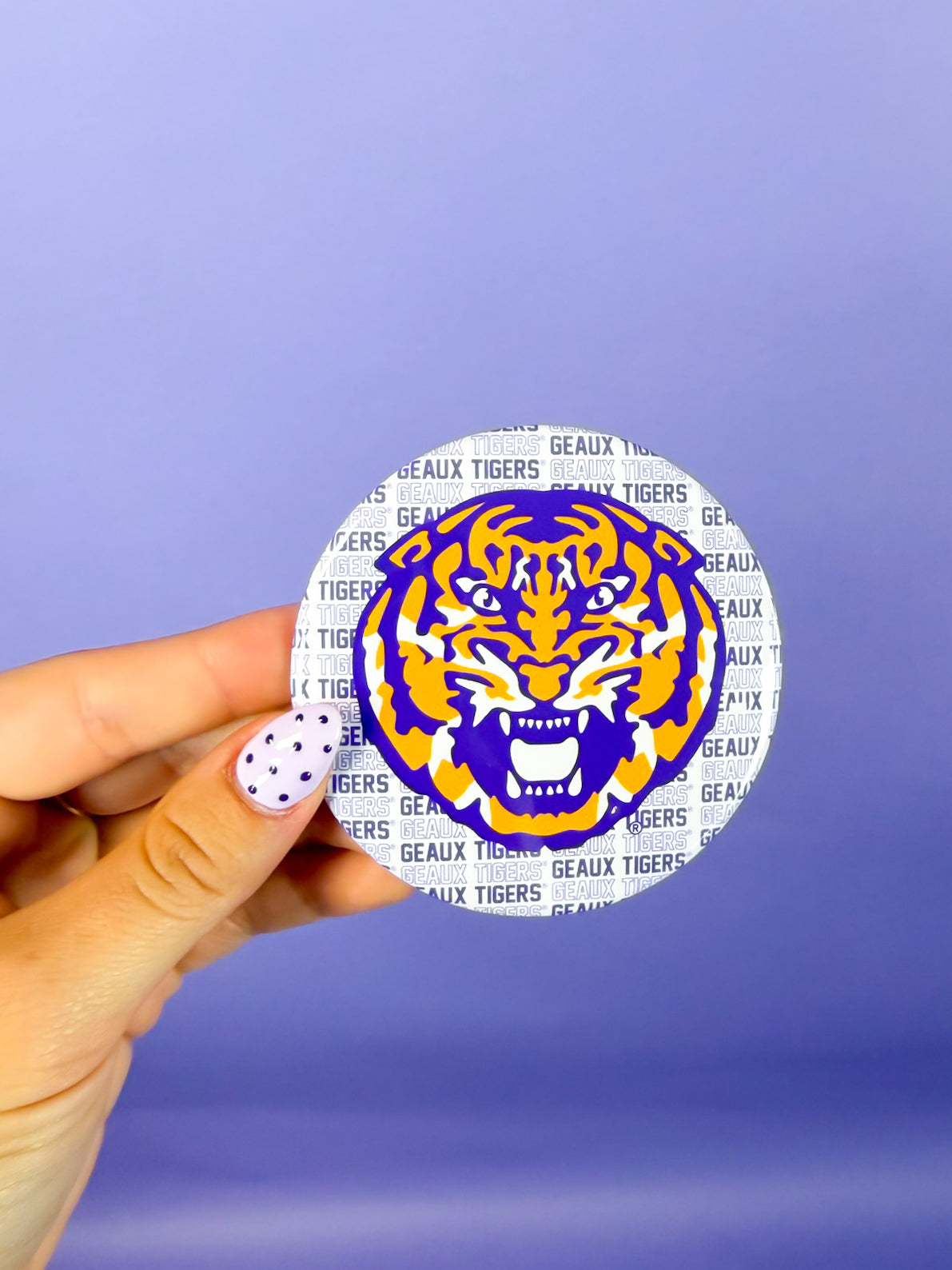 Tiger Logo Button