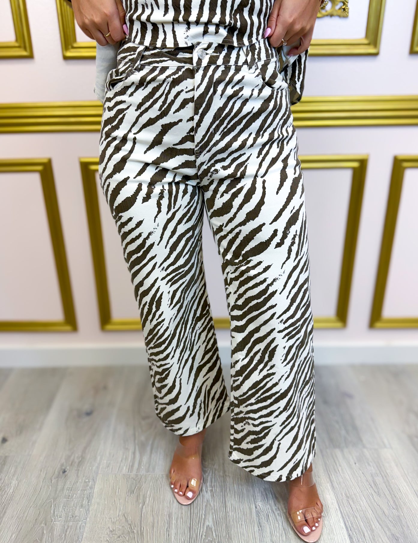 Wild Side Pants - Ecru