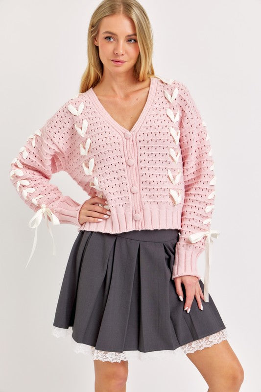 Ravished In Ribbon Sweater