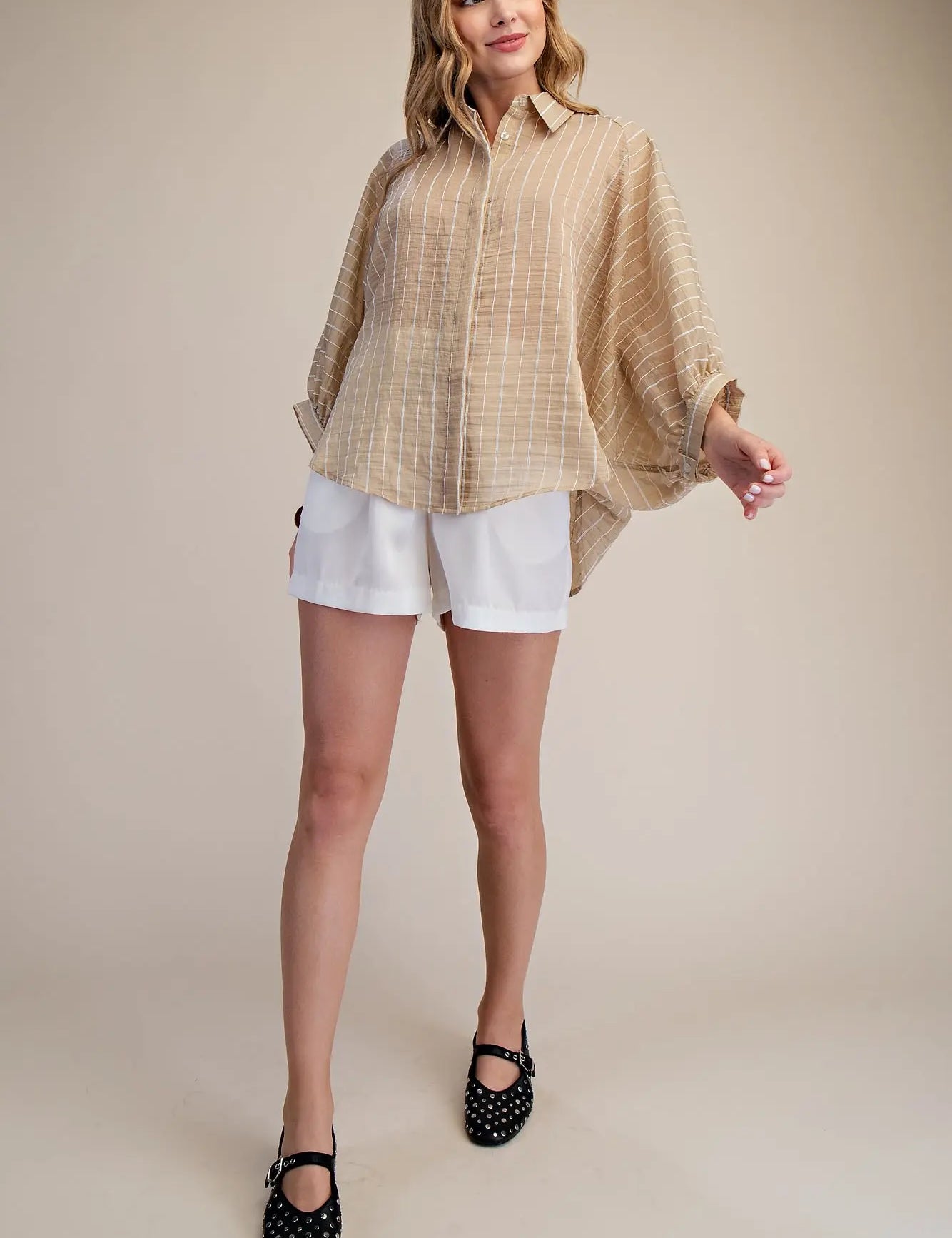 Barefoot in Bermuda Blouse