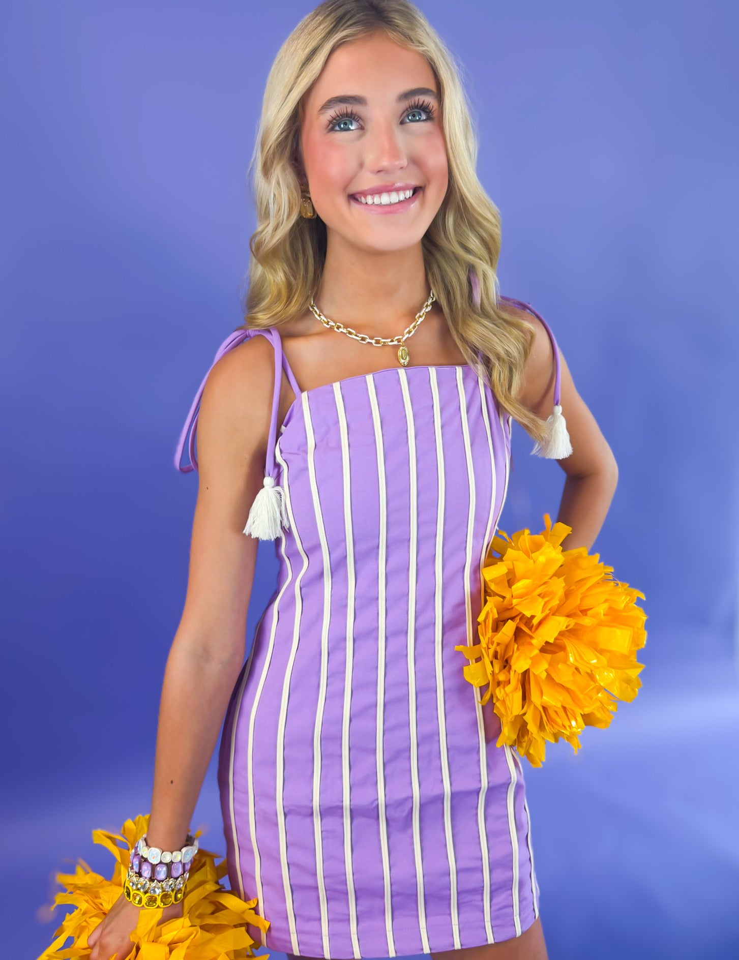 Skybox Cutie Mini Dress - Purple