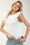 Cotton Cutie Bodysuit White
