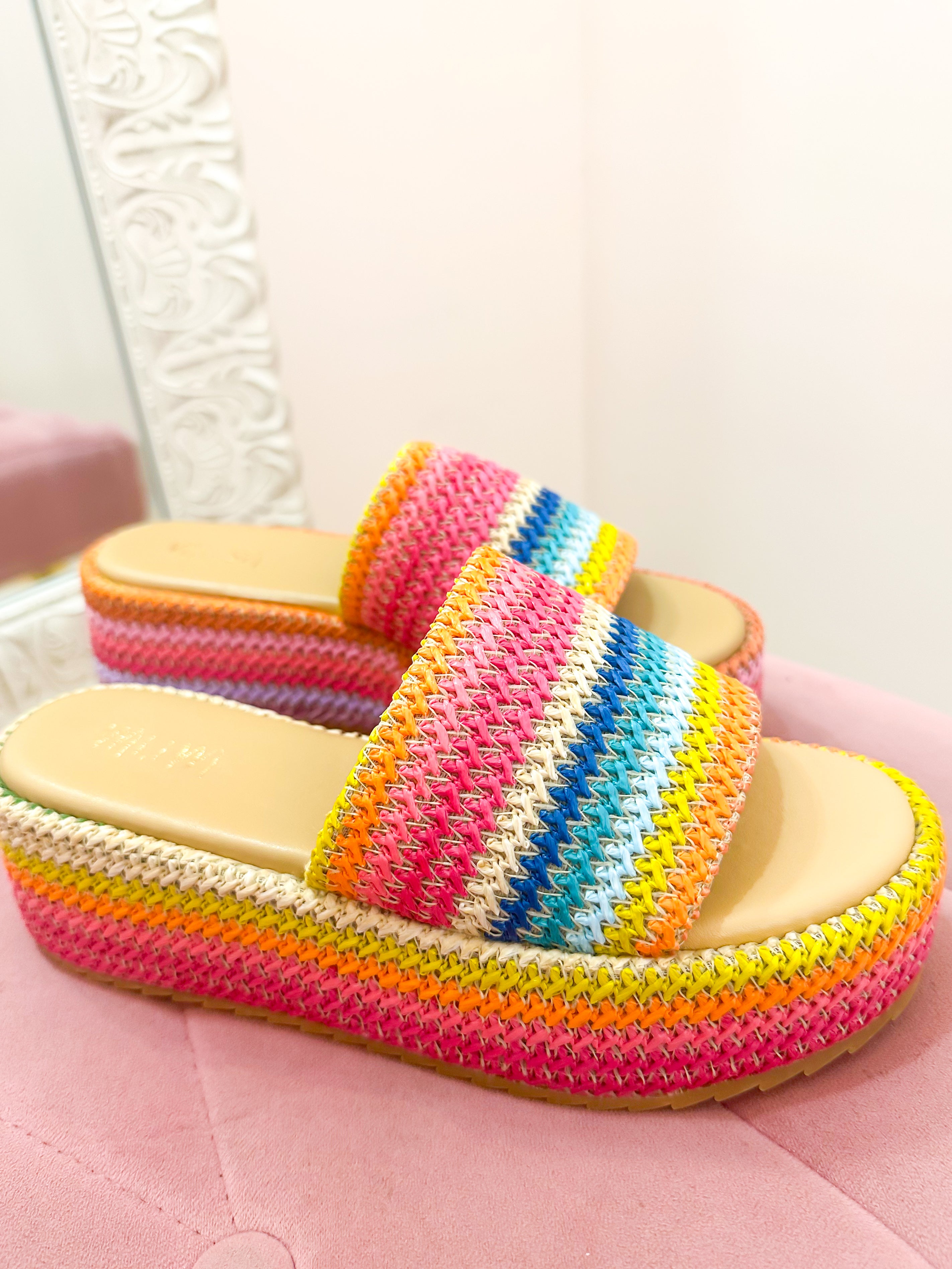 Delaney Platform Sandals