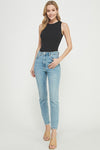 Always Teasin' Tank Bodysuit Black