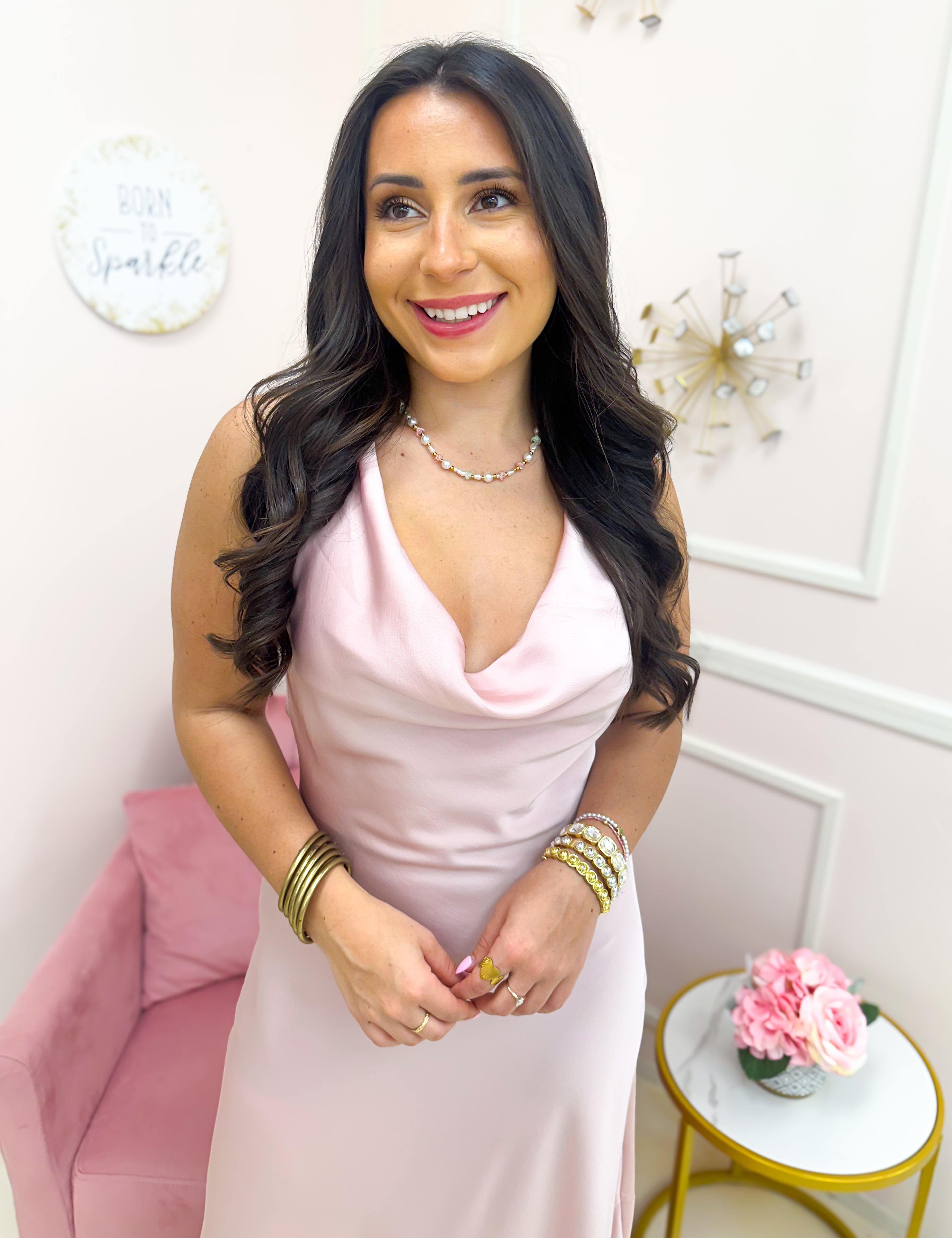Valentina Maxi Dress Pink