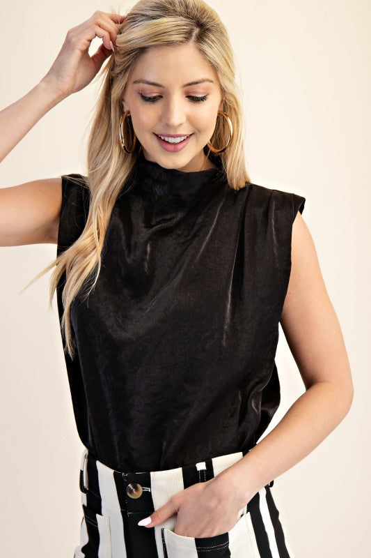 Ready For The Day Top Black