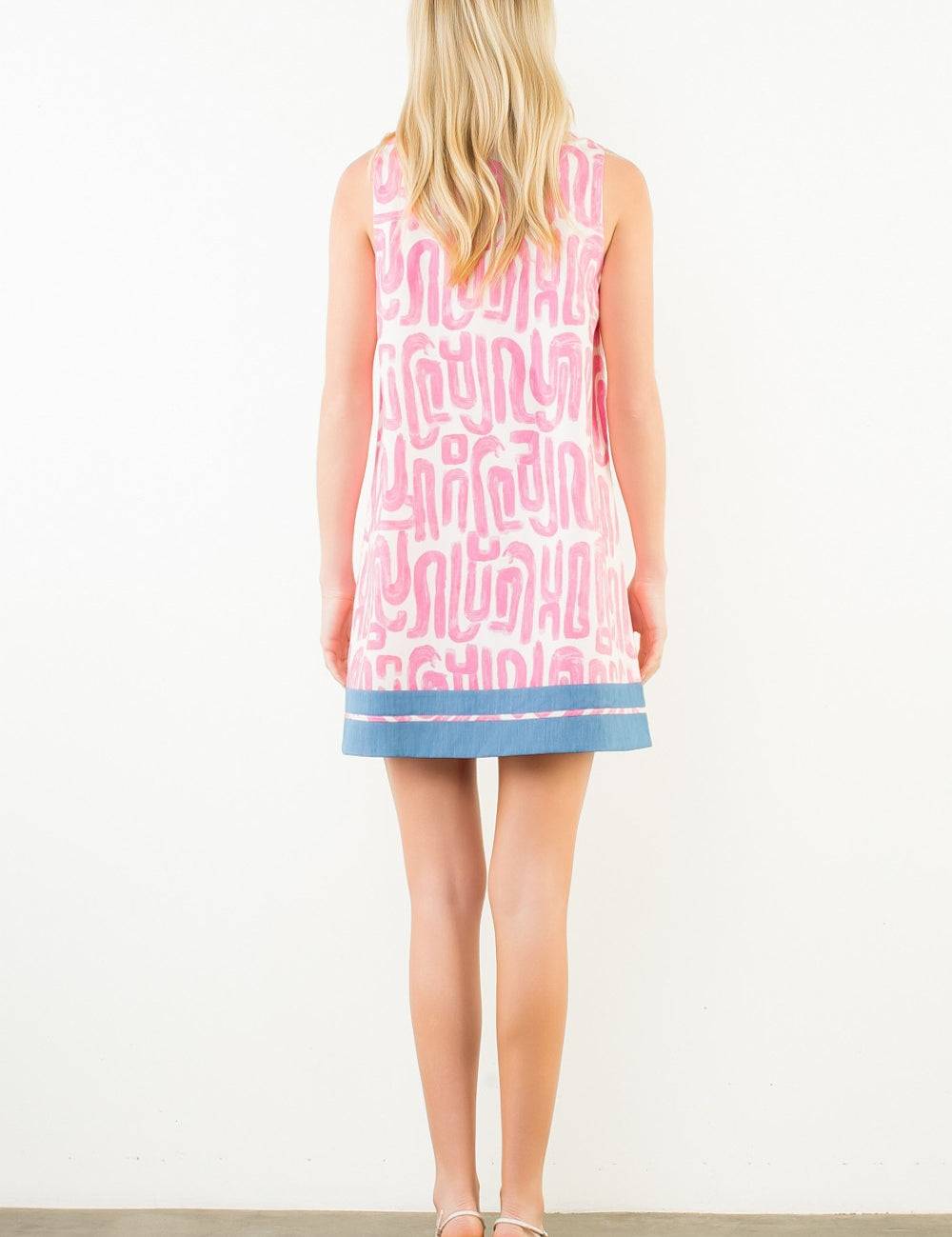Morning Mosaic Mini Dress