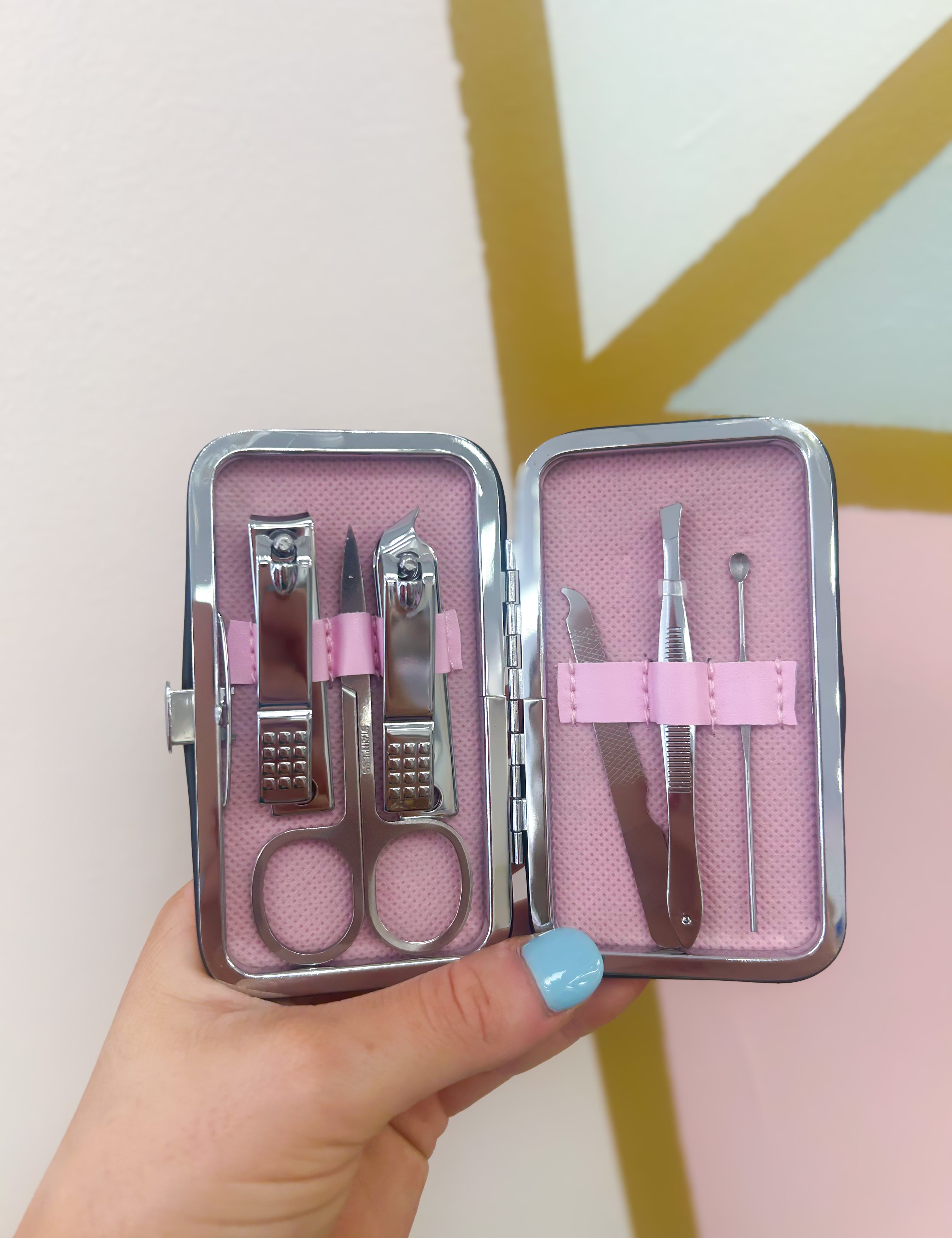 Travel Mani Kit - Roses & Bows