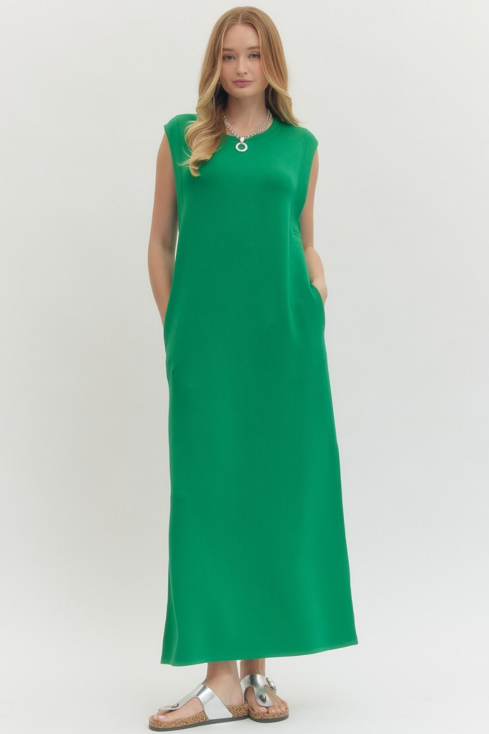 kelly green maxi dress Always Around Maxi Dress -Kelly Green – Bayou Belle Boutique