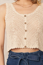 Beachside Elegance Crochet Top
