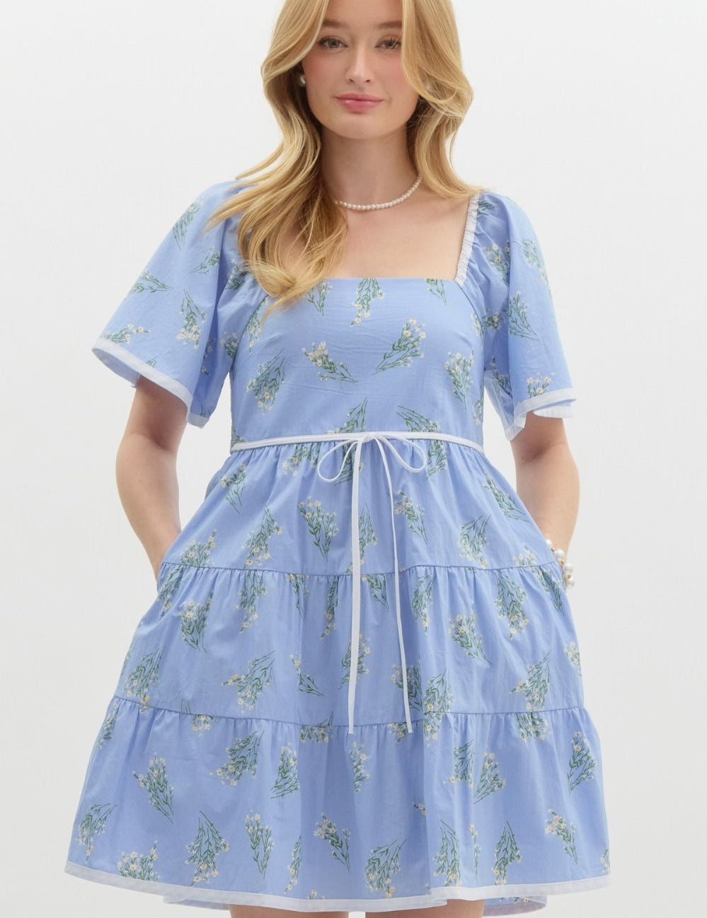 Spring Queen Dress Blue