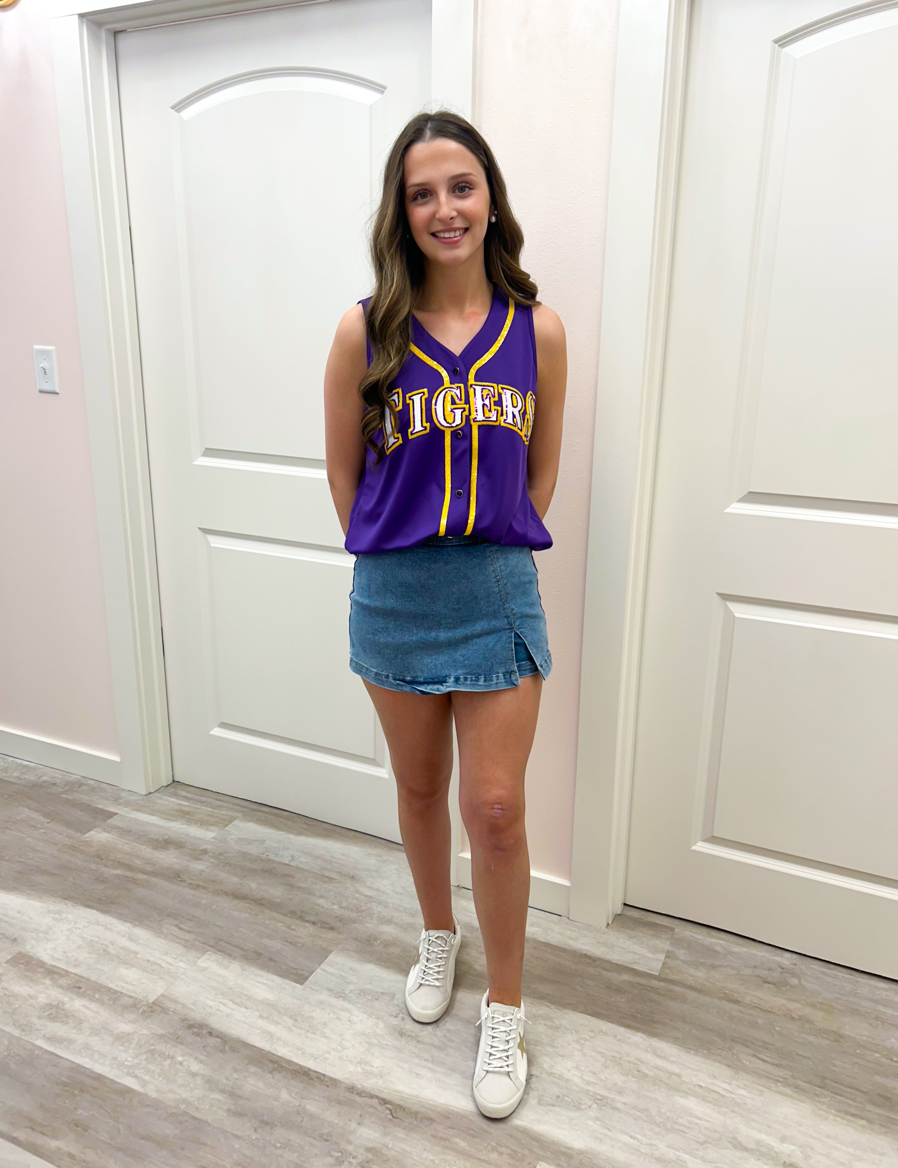 LSU Tigers Baseball Tank