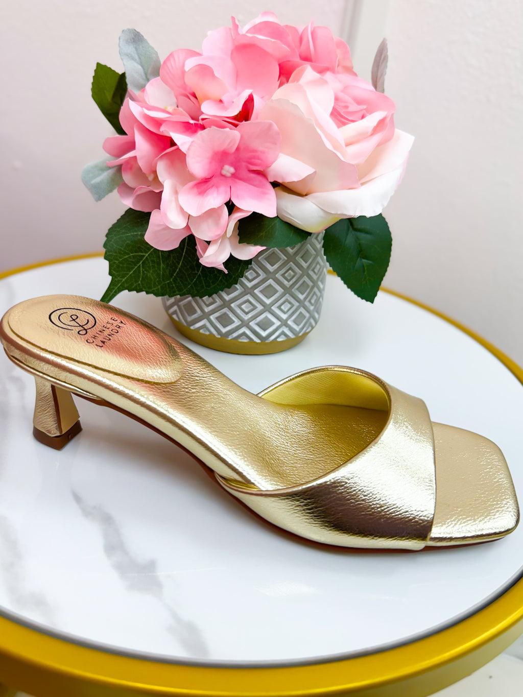 Lomita Heel Gold