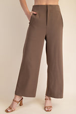 Straight To The Point Pants Mocha