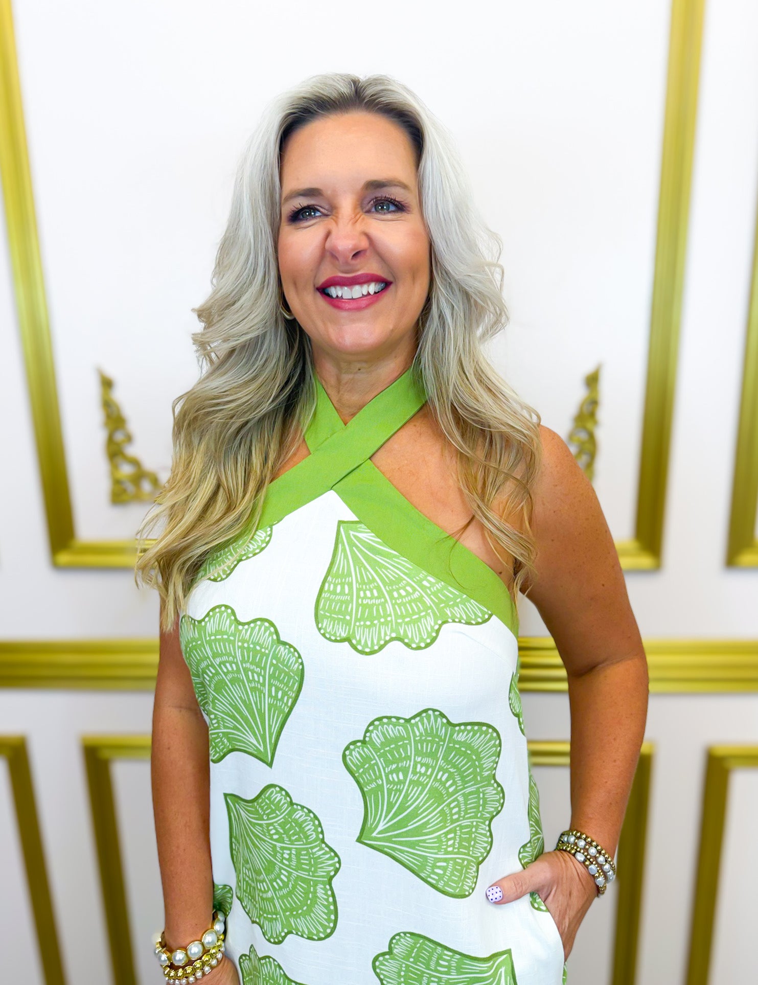 Savannah Shell Maxi Dress