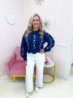 Snowdrop Sweater Navy