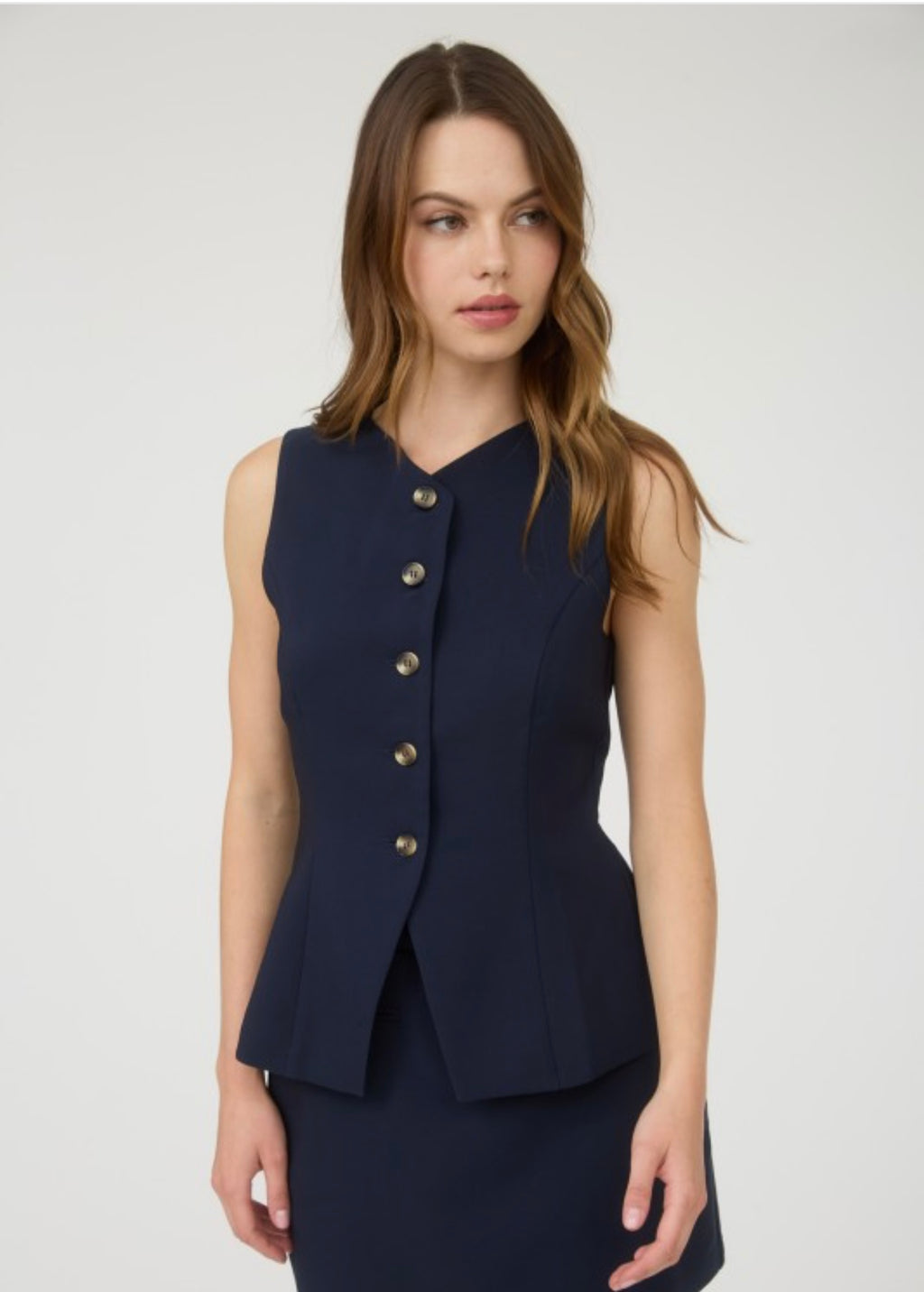 Fierce Business Vest Top