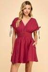 Wearin' This One Out Dress Maroon