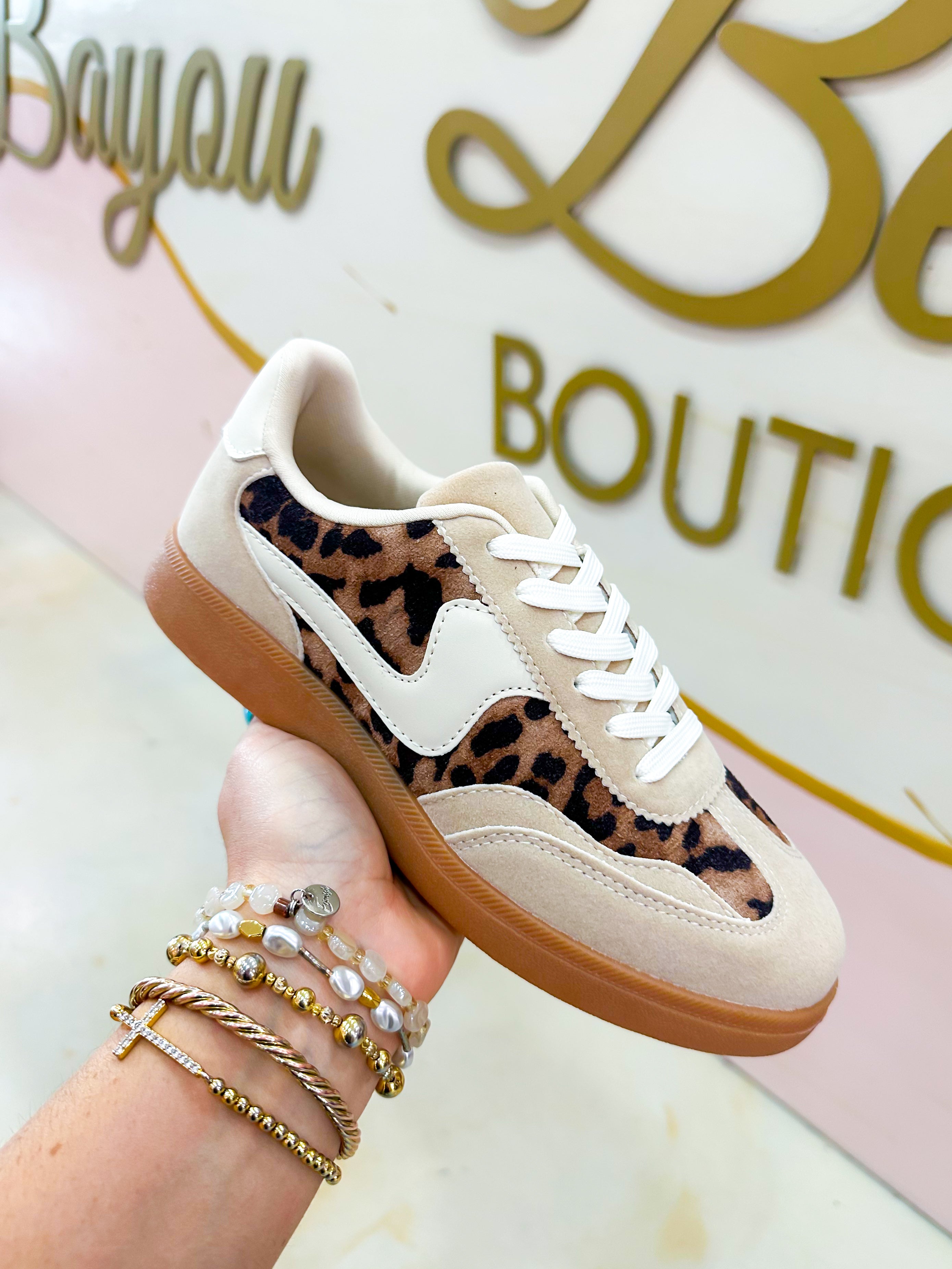Modern Leopard Sneaker