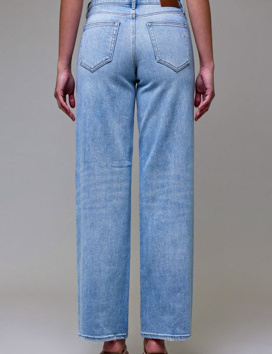 Logan Wide Straight Leg Jeans
