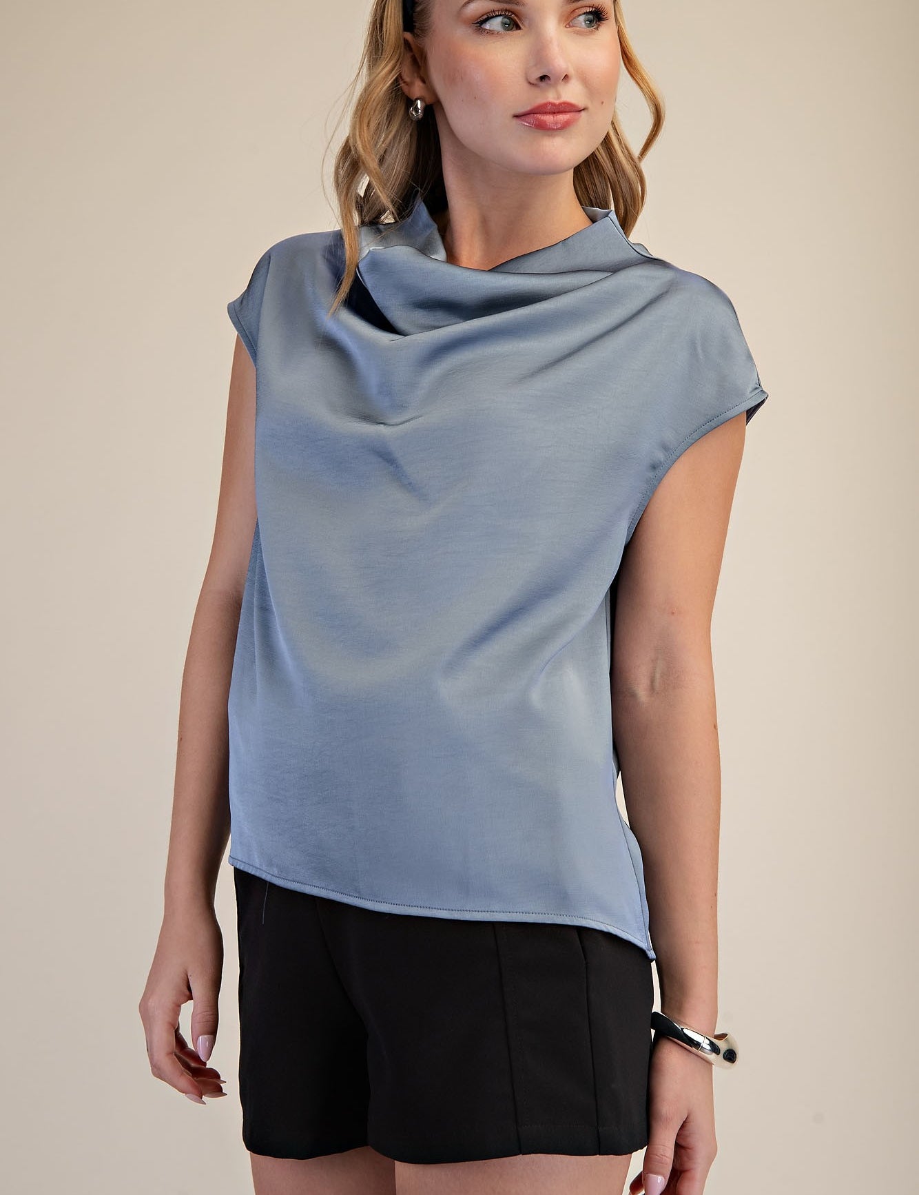Azure Whisper Top - Slate