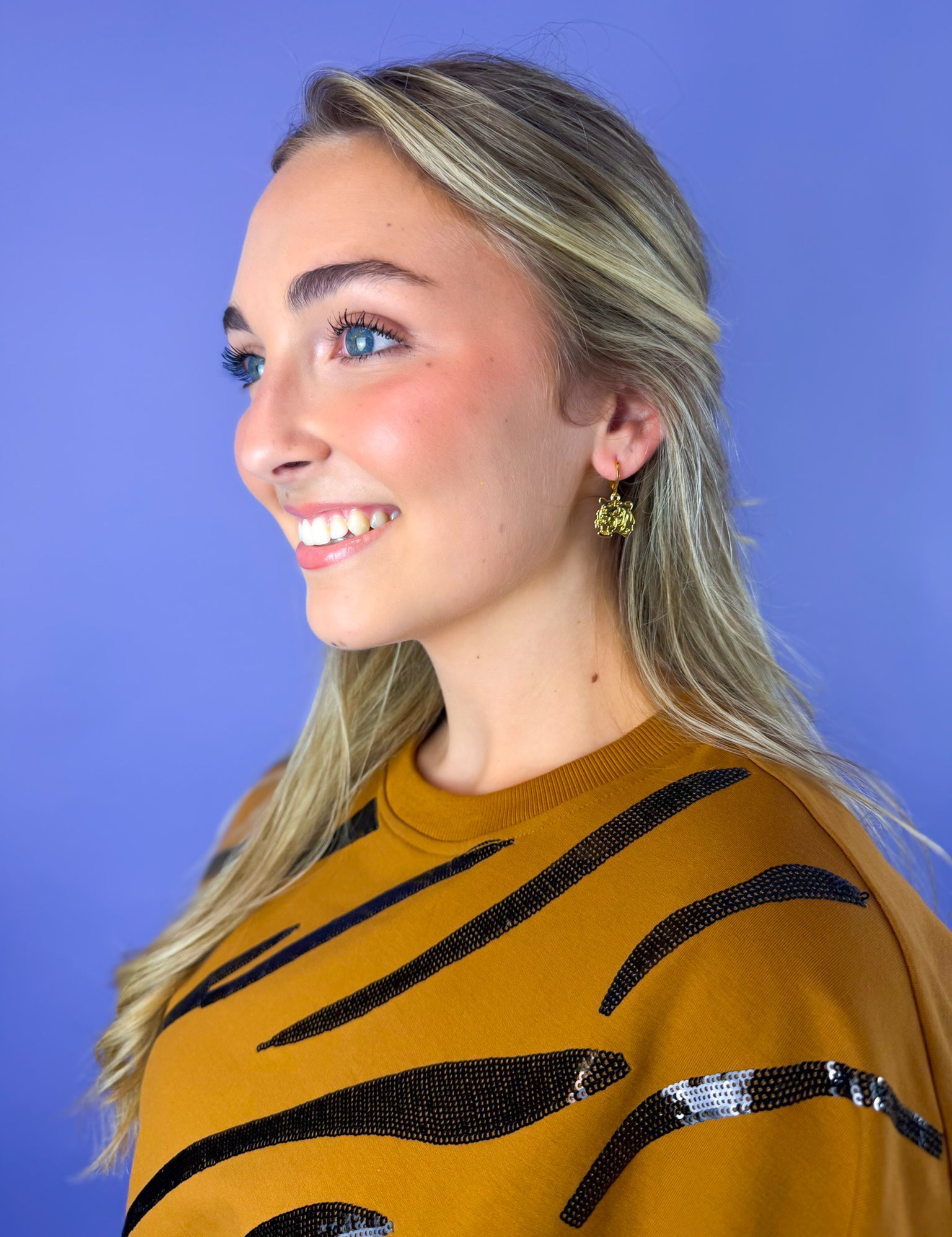 Sequin Tiger Stripe Set