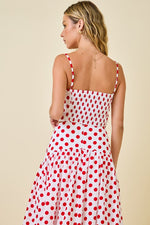Polka Dot Party Top Red