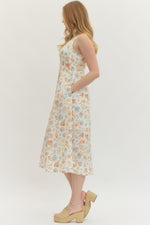 Escape to the Coast Dress Cream