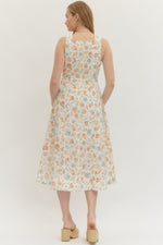 Escape to the Coast Dress Cream