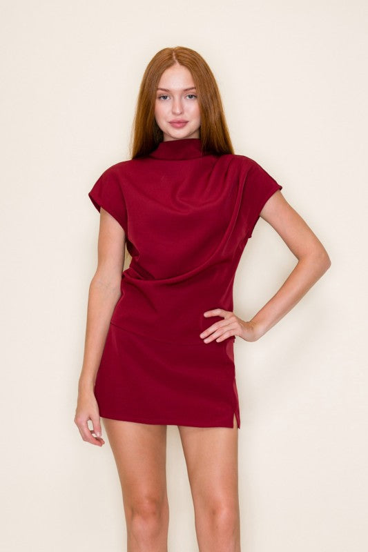 Chasing Goals Set Burgundy