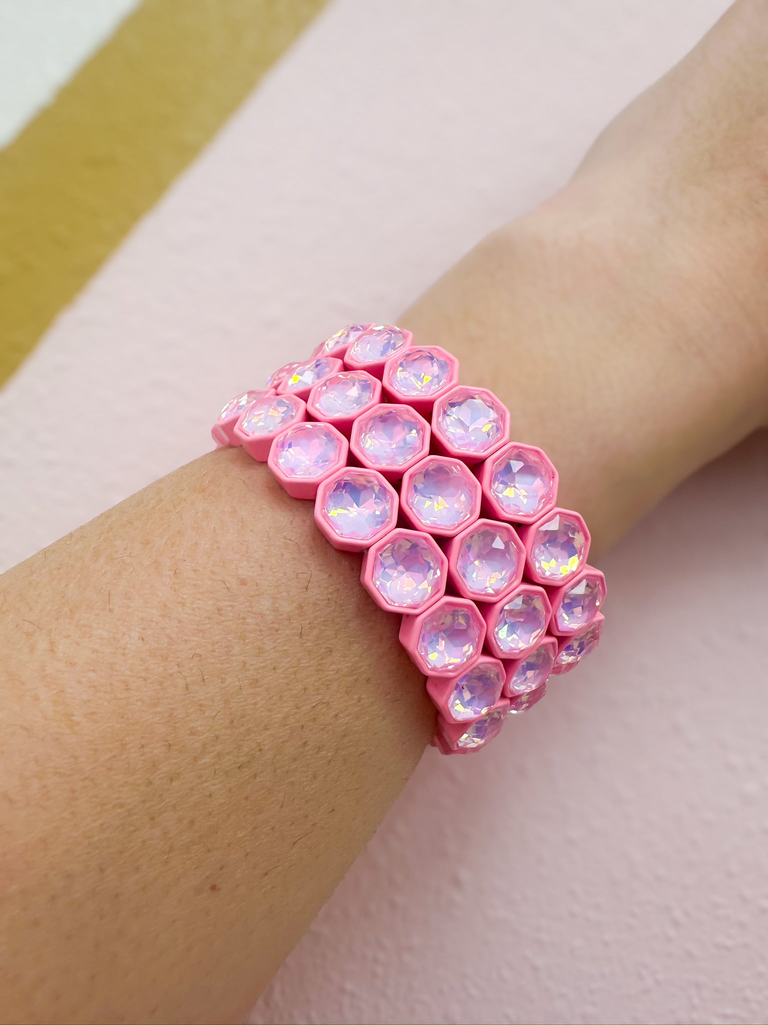 Jada Bracelet - Neon Pink