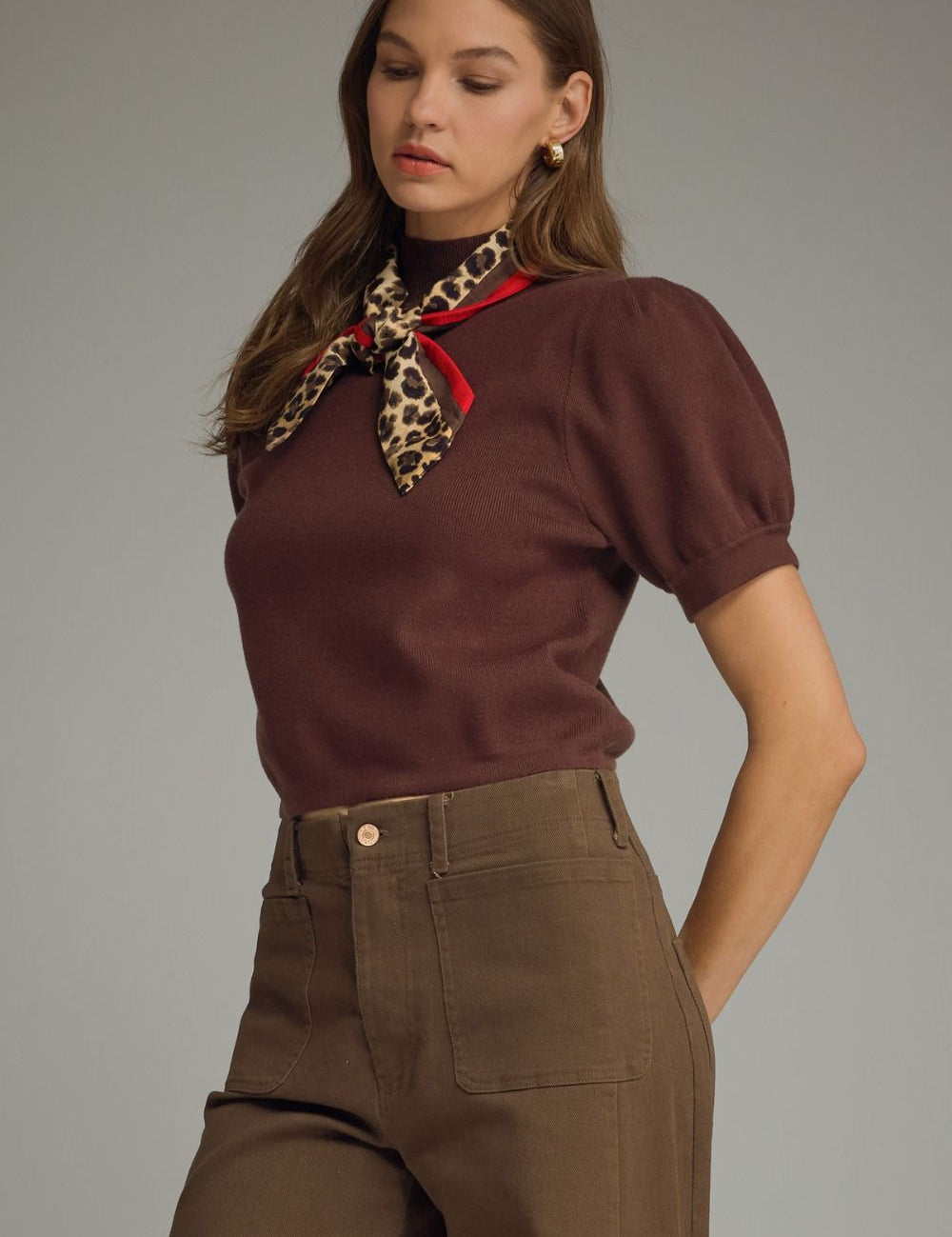 Manhattan Mocha Top