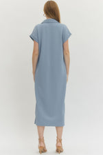 Willow Midi Dress -Chambray