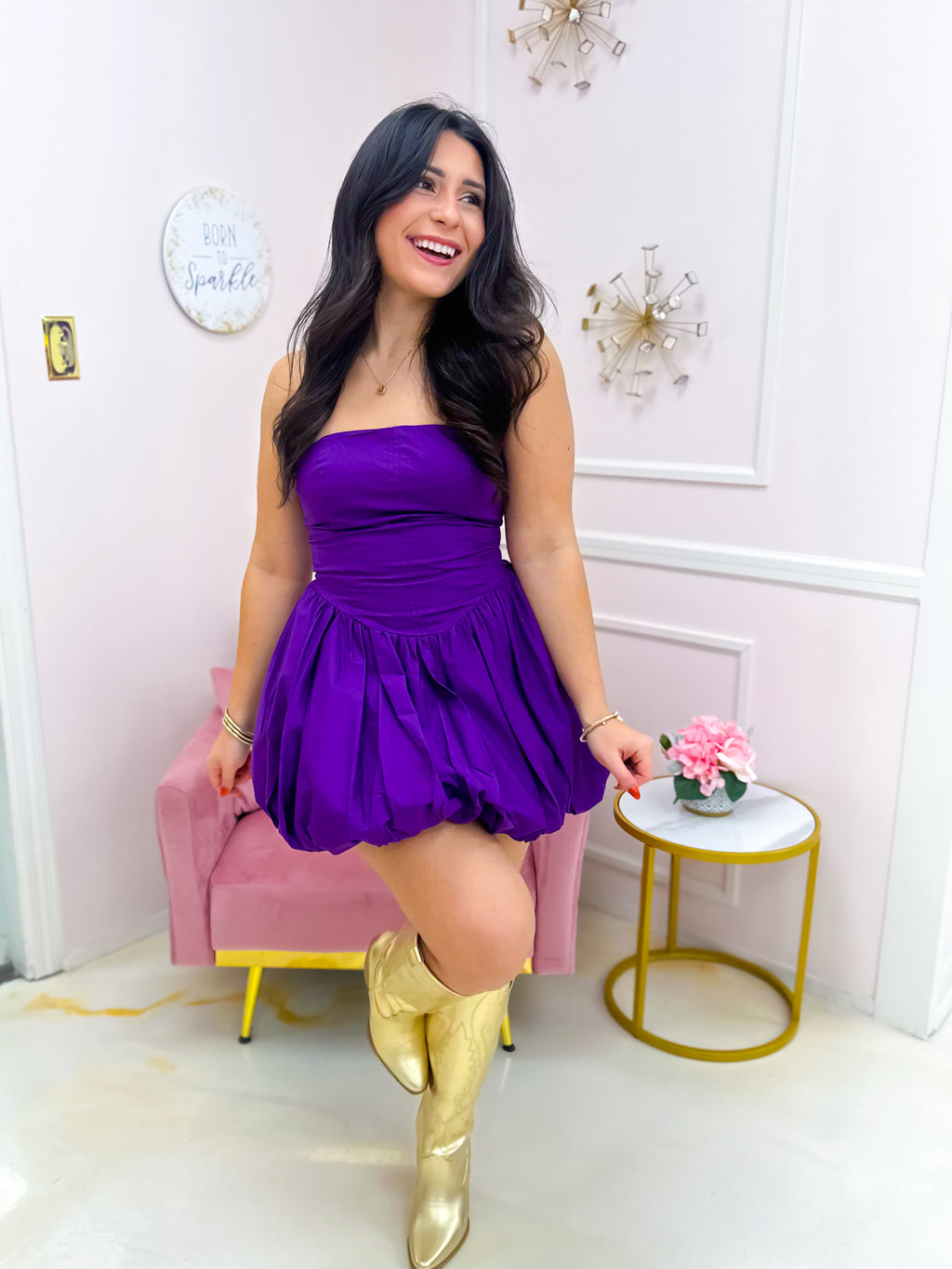 Gaby Dress Purple