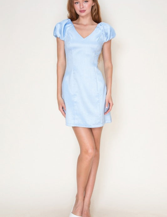 Something Blue Mini Dress
