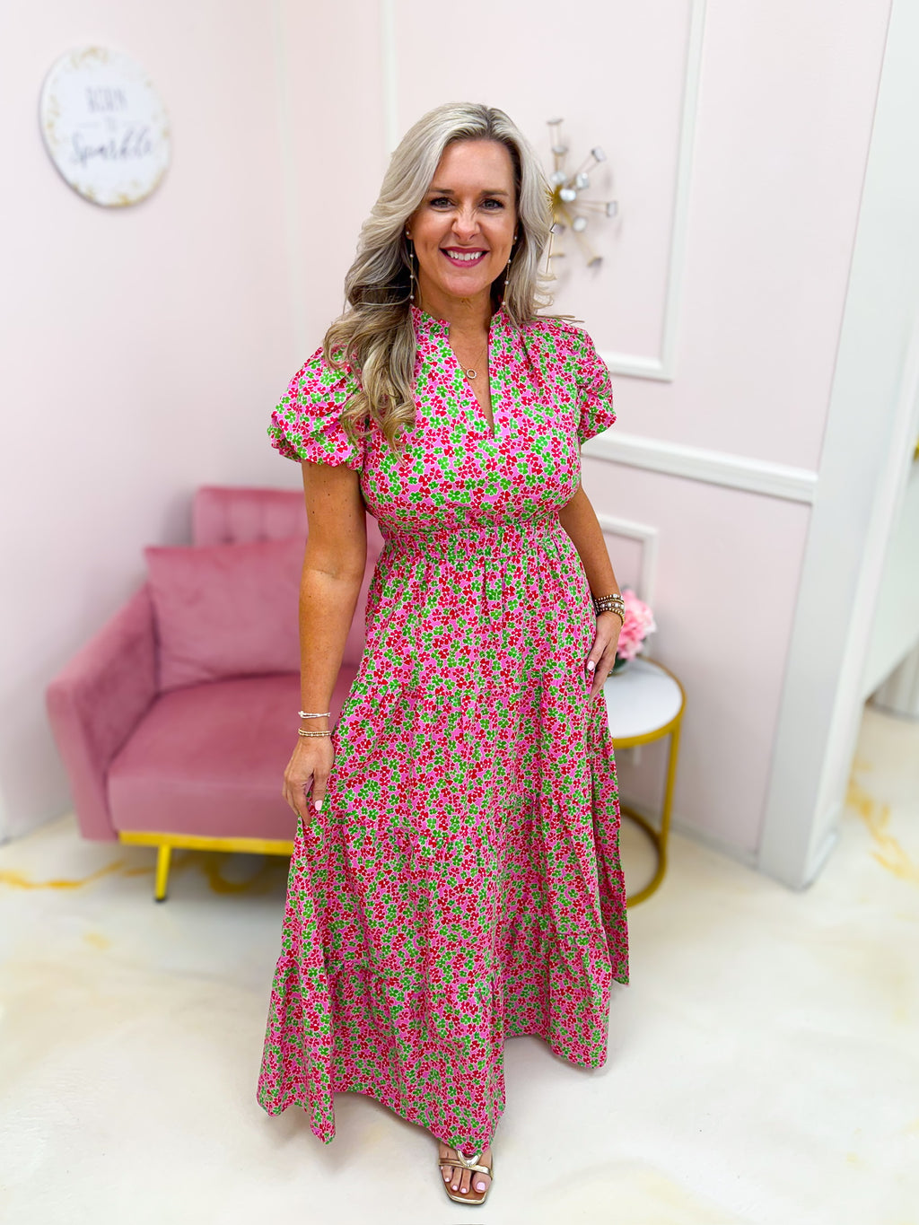 Radiant Maxi Pink Floral