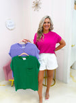 Kind Kylie Top Magenta