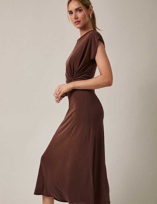 Don't Get It Twisted Midi Dress