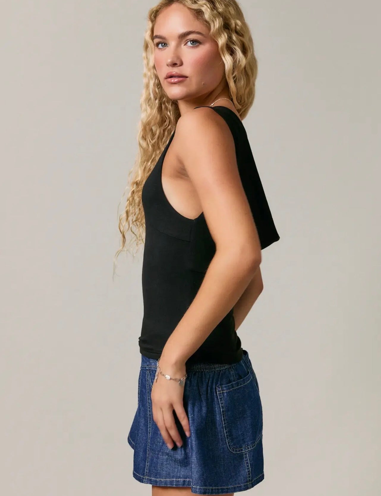 Summer Air Top - Black