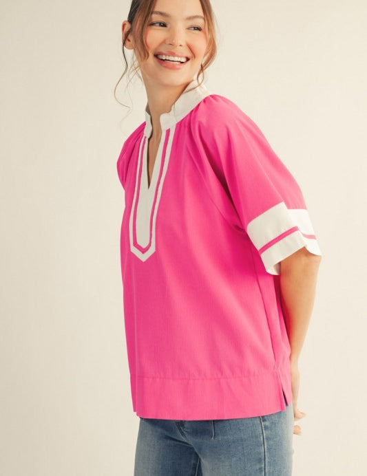 Color Me Confident Top - Pink