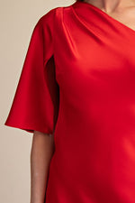 Whimsical Sense Of Style Midi Dress Red