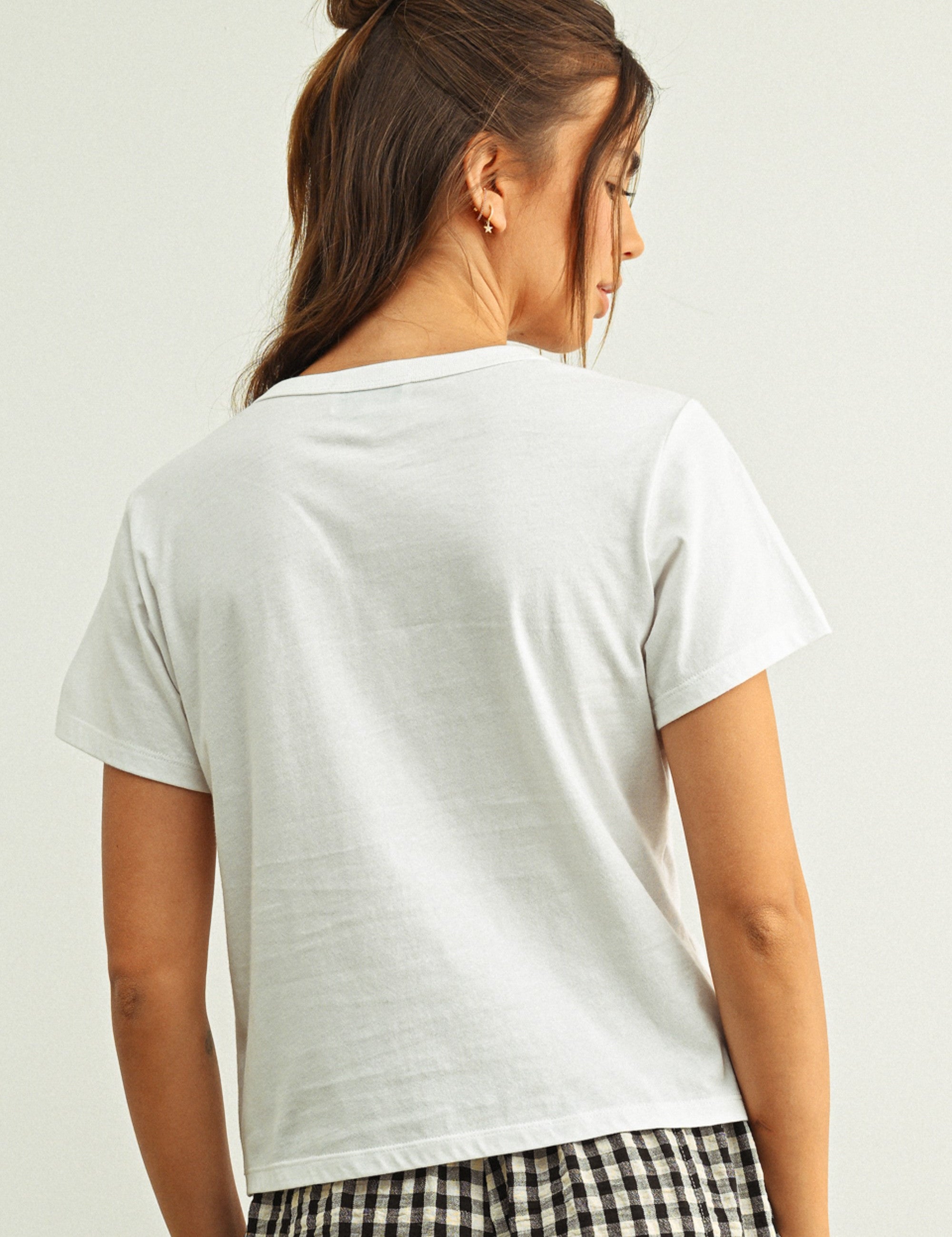 Gingham Garden Tee