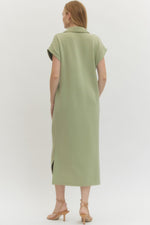 Willow Midi Dress -Sage