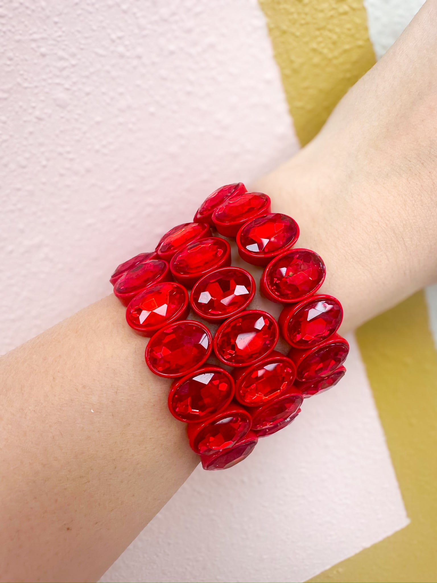 Ollie Bracelet - Red