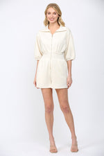 All The Rage Romper Ecru