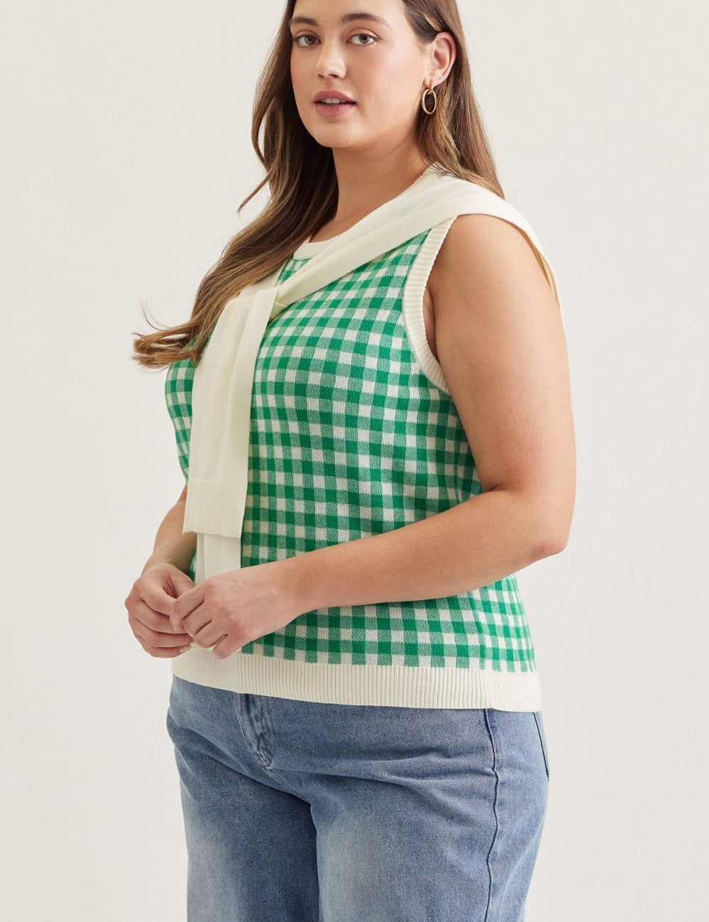 Fairway Gingham Top