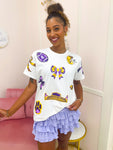 Bows And Touchdowns Tee