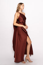 Exactly What I Wanted Dress Burgundy