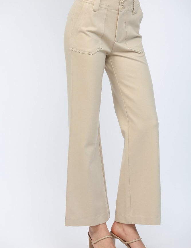 Easy Days Pants -Beige