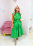 Day Dreamer Dress Green